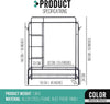 Heavy Duty Clothes Rail 120Kg Load Sturdy Clothes Rack with Shelfs & Shoe Rack