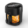 Air Fryer 5L Digital Large Transparent Multifunction Oven Cooker 1800W Oil Free