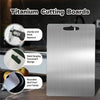 Titanium Chopping Board Set of 3, S316 Stainless Steel Boards for Kitchen..