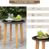 3 Piece Patio Chair Set Outdoor Rattan Furniture Set Wicker Chair & Table Set