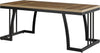 160 cm Executive Desk, Large Office Computer Desk Writing Desk with Metal Frame