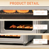24L Air Fryer Oven, Electric Oven, Oil Free Cooking, Dishwasher Safe, 1600W