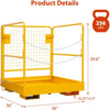 Forklift Safety Cage 36" x 36" 1200lbs Forklift Man Basket Heavy Duty Platform
