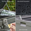 Storage Box 390L - Utility Chest Organiser for Garden, Patio and Decking