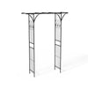 Outdoor Metal Garden Arch Gothic Arbor Garden Trellis For Climbing Plant Growing
