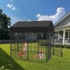 Heavy Duty Large Dog Kennel Crate Robust Pet House Cage Spacious Playing Playpen