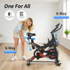 Indoor Exercise Bike, Stepless Resistance, Indoor Cycling Bike