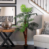 Large Artificial Palm Tree Realistic Fake Tropical Plant with Pot Indoor Outdoor