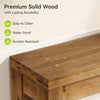 43.3'' Solid Wood Console Table, Farmhouse Narrow Entryway Sofa Table w/ Storage