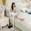 Over Bed Table Height Adjustable Mobile Hospital Overbed Aid Chair Laptop Tray