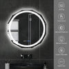 LED Bathroom Mirror Lights Touch Sensor Illuminated Demister Wall 600*600mm