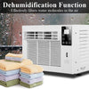 1100W 3754 BTU Portable Mini Air-Conditioning W/ Dehumidifier & Remote Control