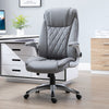 Vinsetto High Back Executive Office Chair, Grey, Refurbished