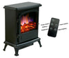 Electric Fireplace Suite with Black Stove & Flue - Endeavour Fires Farlington