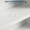 Over Toilet Bathroom Storage Cabinet 170cm Freestanding Sliding Door Adjustable