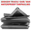 Waterproof 300GSM Extra Heavy Duty SUPERGRADE Tarpaulins Ground Sheet Cover Tarp