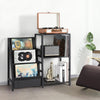 Bikoney Record Player Stand with 3-Tier Vinyl Storage – Turntable Table Holds