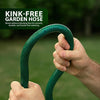 30M REINFORCED GARDEN HOSE PIPE TUBE SET SPRAY WATERING NOZZLE FULL SET FITTINGS
