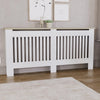 Arlington Radiator Cover White Traditional Modern Cabinet Wood Grill Furniture