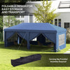3 x 6m Garden Heavy Duty Gazebo Marquee Party Tent Canopy