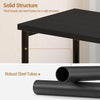 Sofa Side Table 3-Tier End Table Bedside Table with Metal Frame Nightstand
