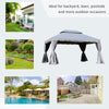 3 x 4m Aluminium Gazebo Marquee Canopy Pavilion Patio Party Tent