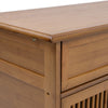 5 Tier Shoe Rack Shoes Storage Cabinet Hallway Bamboo Shoe Bench Cushioned Seat