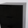 OHS Ribbed Bedside Table Cabinet 3/4/5/6 Draw Nightstand Side Board