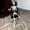 Halloween Poseable Skeleton Full Life Size Human Skeleton Decoration Prop