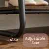 Clothes Rail, Heavy-Duty Clothes Rack with 2 Shelves, 6 S-Hooks