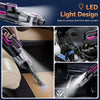 Blowing & Suction Vacuum Cleaner Handheld Vacuum Portable Powerful LED Light