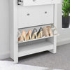 Shoe Rack Shoes Storage Cabinet Wooden Stand Cupboard Unit 3 Drawer Organiser