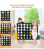 Giant 4 in a Row Game Jumbo Connect 4 Garden Games w/42 Rings Basketball Hoop