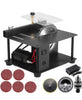 Mini Table Saw Woodworking Cutting Tool Polish Machine w/ Accessories DIY Set UK