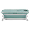 Folding Portable Bathtub Bath Tub Adult Child Warm Spa Sauna Soaking Barrel&Lid