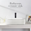 Bathroom Cloakroom Vanity Ceramic Wash Basin Sink Countertop / Wall Mount Modern