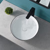Bathroom Cloakroom Vanity Ceramic Wash Basin Sink Countertop / Wall Mount Modern