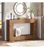 47 Inch Farmhouse Console Table, Narrow Wooden Entryway Sofa Table for Hallway