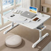 Folding Laptop Table Bed Tray Sofa Lap Desk Notebook Stand Adjustable Height NEW
