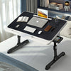 Folding Laptop Table Bed Tray Sofa Lap Desk Notebook Stand Adjustable Height NEW