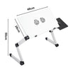 Laptop Stand Desk Table Adjustable Folding Computer Table Portable Sofa Lap Tray