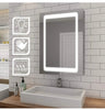 LED illuminated Bathroom Mirror Cabinet Wall Mounted with Demister Shaver Socket