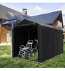 Heavy-Duty Outdoor Bike Storage Shed Portable Motorcycles Garage Shelter