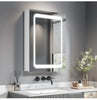 800mm LED illuminated Bathroom Mirror Cabinet Demister Shaver Socket Wall Mount