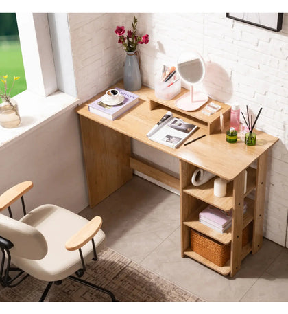 75cm Wooden Computer Desk Writing Workstation PC Laptop Table for Small Spaces