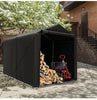 Heavy-Duty Outdoor Bike Storage Shed Portable Motorcycles Garage Shelter