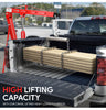 2 Ton Hydraulic Folding Engine Crane Stand Hoist lift Jack Lifting Garage Wheels
