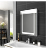 Bathroom Mirror Cabinet With LED Shaver Socket Demister Illuminated 600/700mm UK