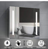 LED Illuminated Bathroom Mirror Cabinet with Demister Sensor/Shaver Socket/Touch
