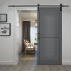Sliding Barn Door Closet for Single Wood Door 6-7FT / Door with Track Kit Use